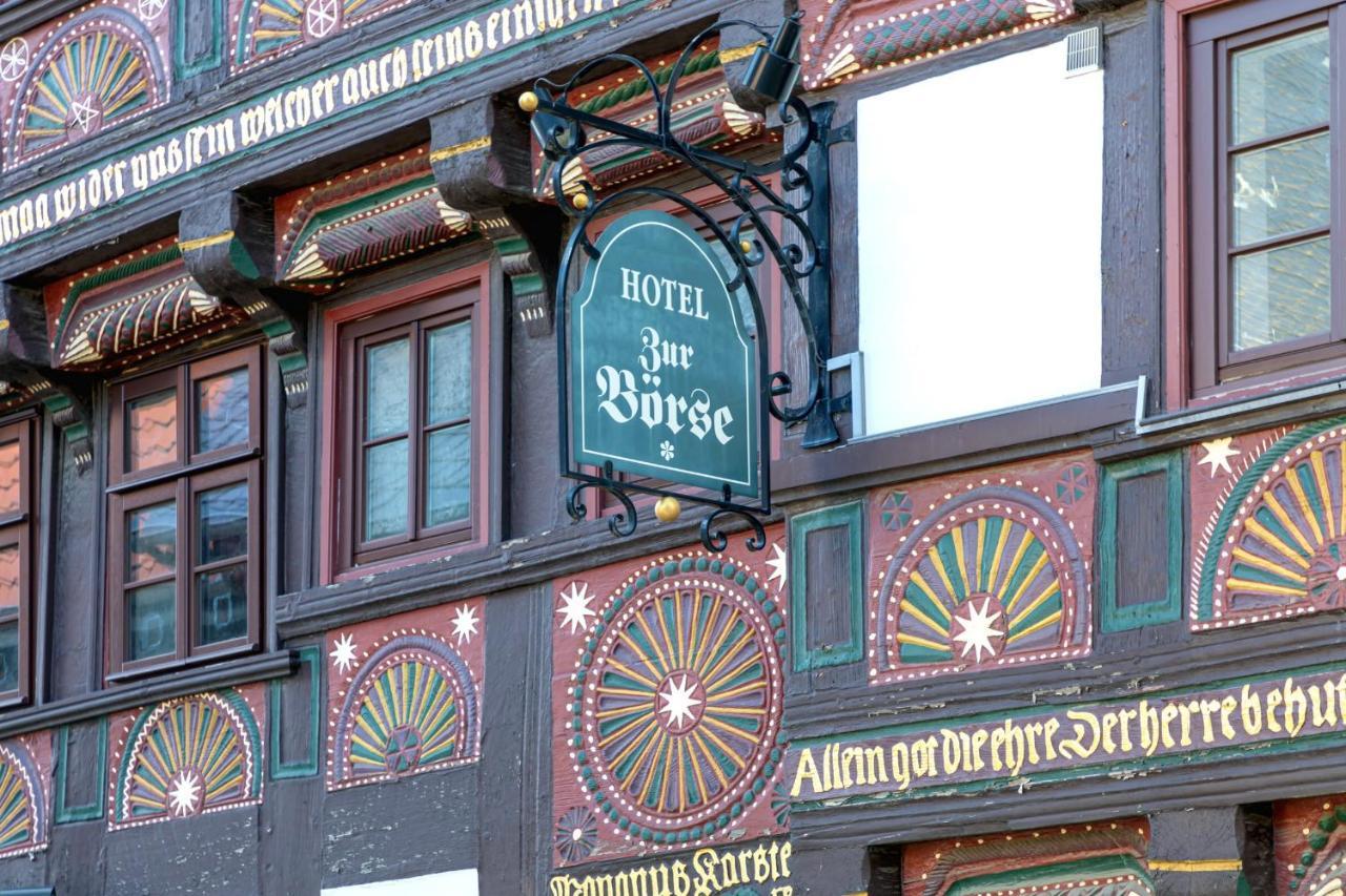 Altstadthotel Zur Börse Goslar Exteriör bild