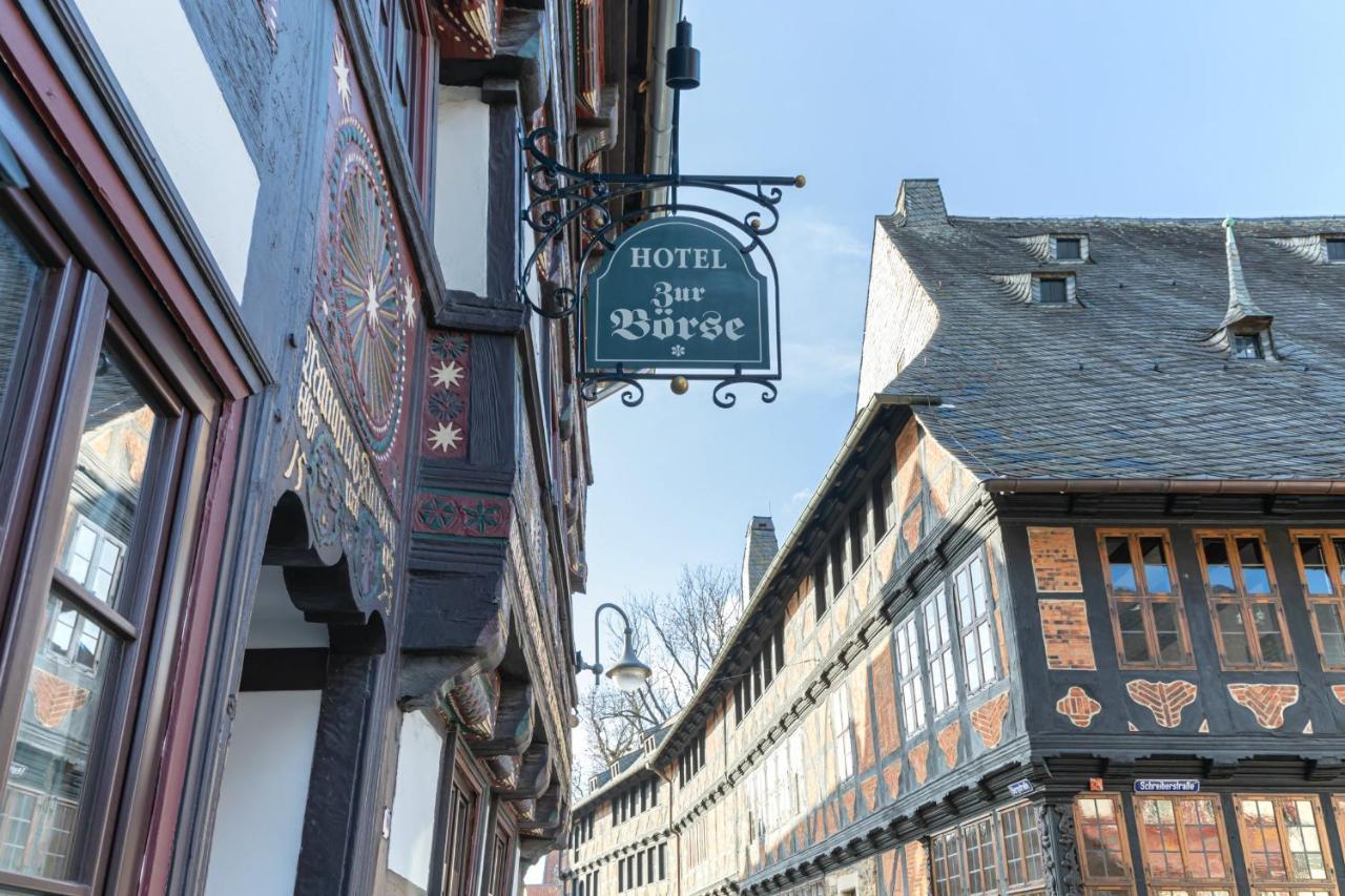 Altstadthotel Zur Börse Goslar Exteriör bild